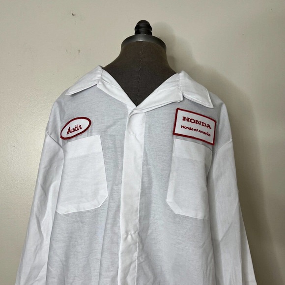 aramark Shirts Aramark Honda Work Long Sleeve Button Down Work